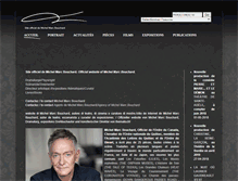 Tablet Screenshot of michelmarcbouchard.com